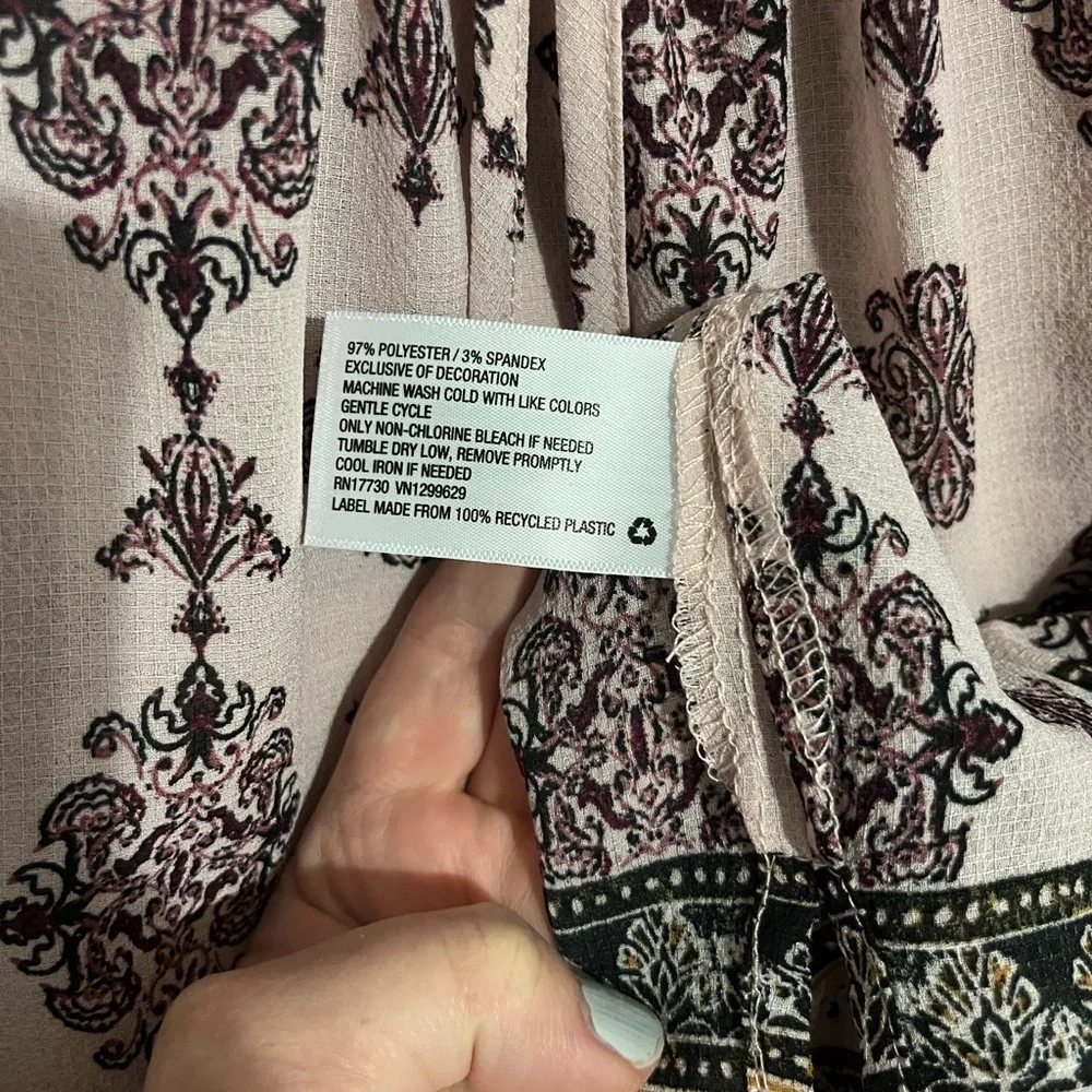 Knox Rose Sleeveless Boho Top Large - Picture 7 of 8